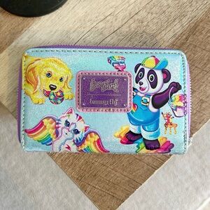 Lisa Frank Zip Around Wallet BNWOT!